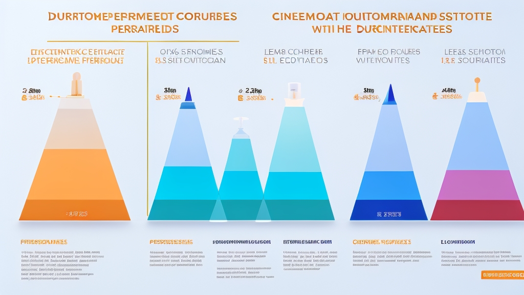 Parfüm koncentrációk összehasonlító diagramja piramis formában EDC EDT EDP és Parfum százalékos jelölésekkel